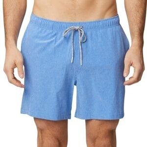 NWT Rainforest Not Your Average Solid Swim Trunk in Ultra Marine sz XL